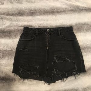 Jean skirt